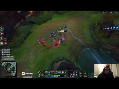 League Of Legends S7 — Scarra Play Warwick vs Maokai Top  Ranked Gameplay