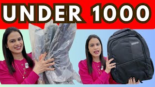PREMIUM Backpacks haul Under ₹1000😱 American Tourister, Safari, Fur Jaden Amazon Republic Day Sale 🔥
