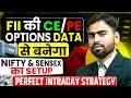 Fii Dii Data Analysis Operator Game Market Crash Reversal Trading Intraday Nifty Trading