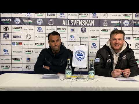 Presskonferens | IFK Värnamo - IF Brommapojkarna