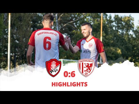 HIGHLIGHTS | Hagenower SV - Greifswalder FC | Landespokal, 3. Runde, Saison 21/22