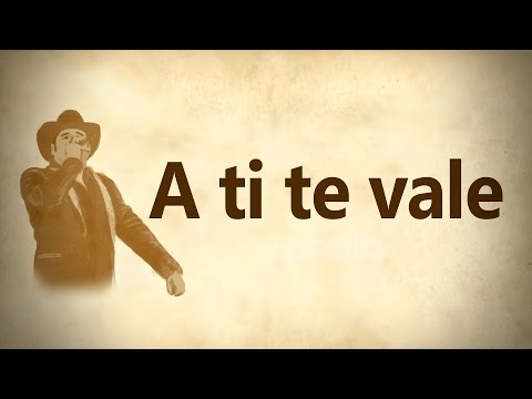 A ti te vale (LETRA)- Marco Flores y La Jerez