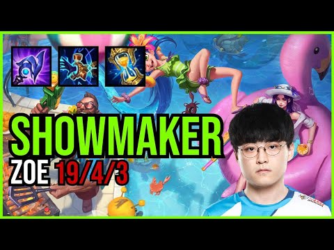 SHOWMAKER - ZOE vs AZIR Mid - KR Diamond - Patch 11.4