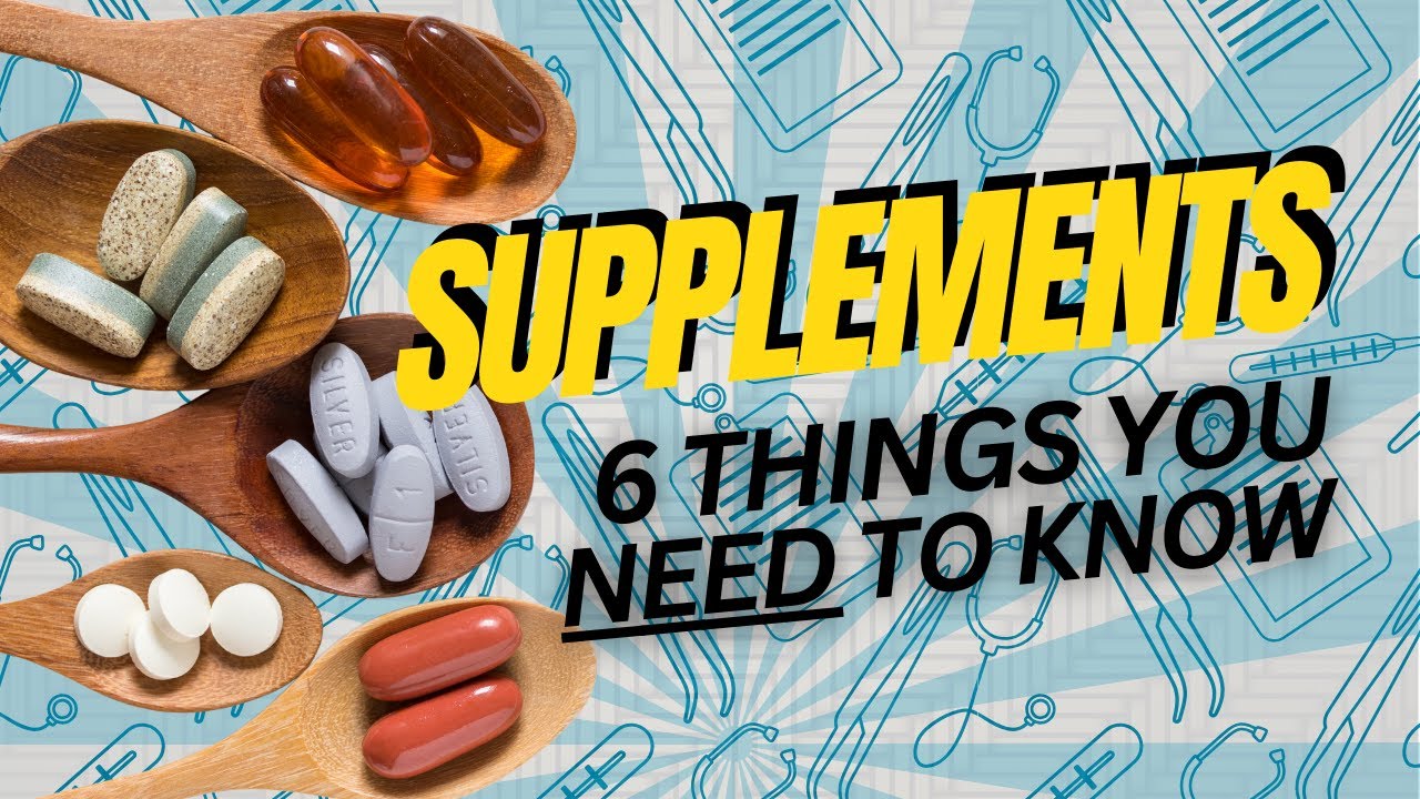 6 Things You MUST Know Before Buying Supplements (Psychiatrist Explains)