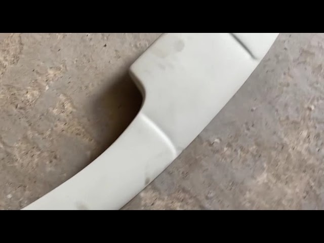 Opel Movano 2010-2021 Windshield deflector (paintable) Video 1
