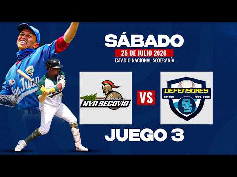 🔴 #Pomares2026 🎥⚾JUEGO  3  – Nueva Segovia 🆚 Río San Juan