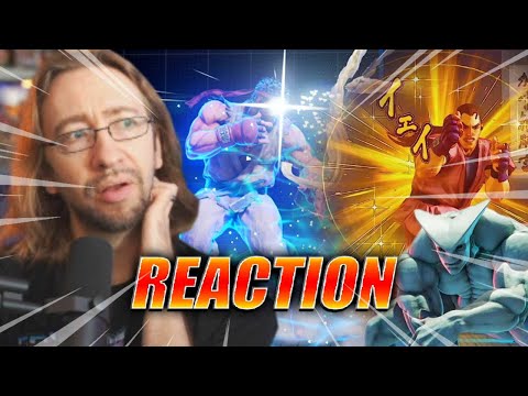 MAX REACTS: Street Fighter 5 Winter Update - New Mechanic, Dan & Eleven