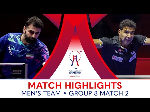 Nima Alamian (IRI) vs Omar Assar (EGY) | MT G8 - Match 2 | #ITTFWorlds2024