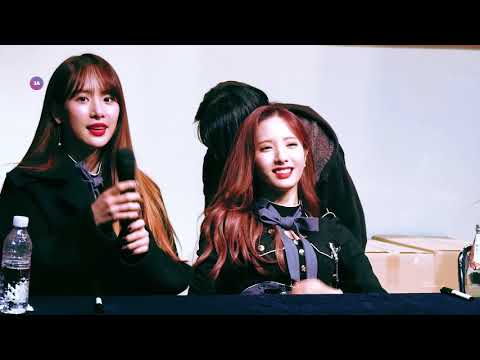 180324 설아 보나 팬사인회 직캠