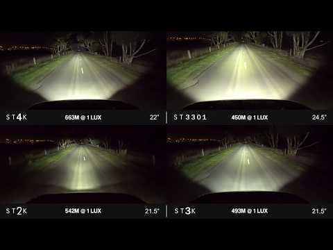 STEDI Light Bar Comparison ST4K ST3301 ST3K ST2K