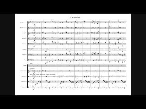 Friberg, Tomas - Sententiae for brass octet and percussion