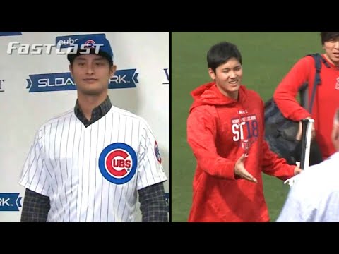 MLB.com FastCast: Cubs introduce Darvish - 2/13/18