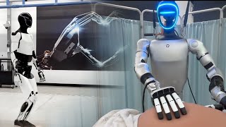 AI ROBOTS: Unitree G1 Humanoid Robot for Surgery? Tesla Optimus Cage Match? KEENON China Takeover?