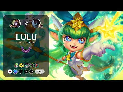 Lulu Support vs Maokai - KR Master Patch 14.2