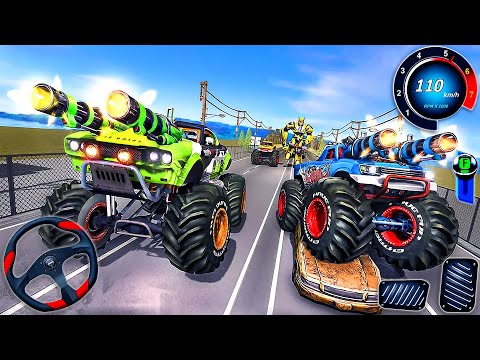 Monster Truck Mega Ramp Impossible Driver - Car Extreme Stunts GT Racing - Android GamePlay #12