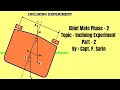Inclining Experiment Part 2
