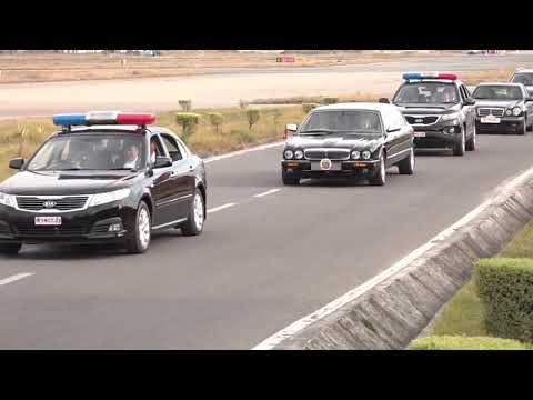 Nepali pm kp oli and president Bidhya devi bhandari grand entry.
