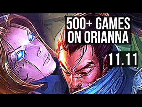 ORIANNA vs YASUO (MID) (DEFEAT) | 2/1/14, 500+ games | KR Diamond | v11.11