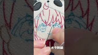 笹木咲ちゃん刺繍したよ #刺繍 #にじさんじ