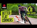 How To Improve Your MTB Cornering: Riding Flat Corners