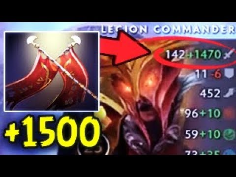 +1500 Duel Damage Imba with 50 Kills 7.09 Legion Commander Pro Gameplay Dota 2