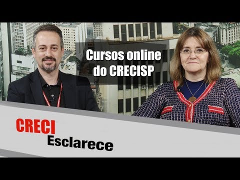 Cursos online do CRECISP - CRECI Esclarece 342
