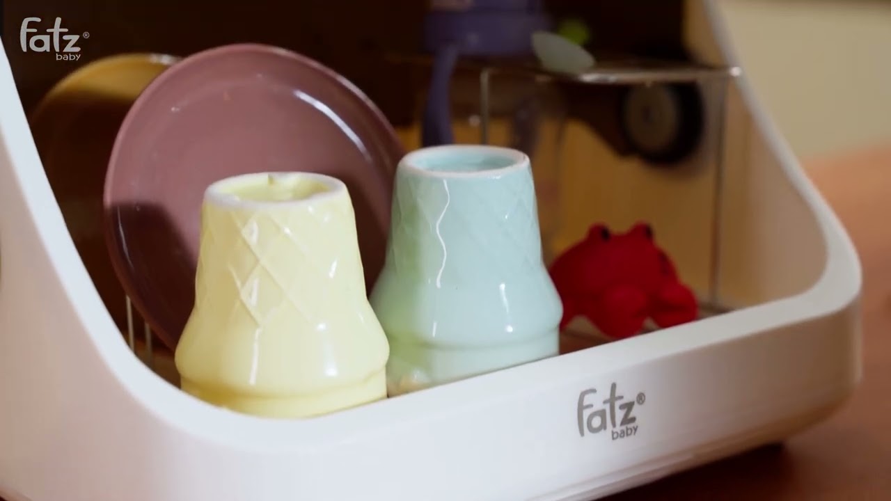 Máy úp bình sữa và tiệt trùng sấy khô UVC FATZBABY TIDY 5 FB4632RS