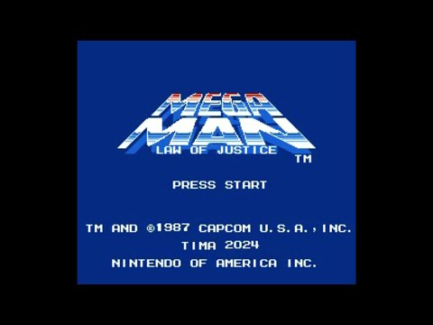 Mega Man Hack Longplay - Megaman 1: Law of Justice