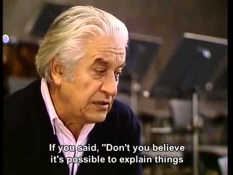 Sergiu Celibidache Interview.