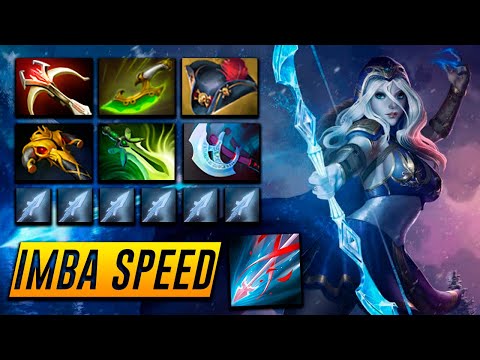 Drow Ranger Immortal IMBA SPEED - Dota 2 Pro Gameplay [Watch & Learn]