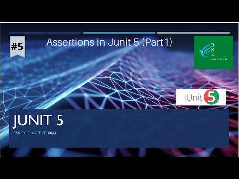 6.Assertions in Junit 5 | Basics of Junit 5 (Part 5) | Junit Tutorial for beginners