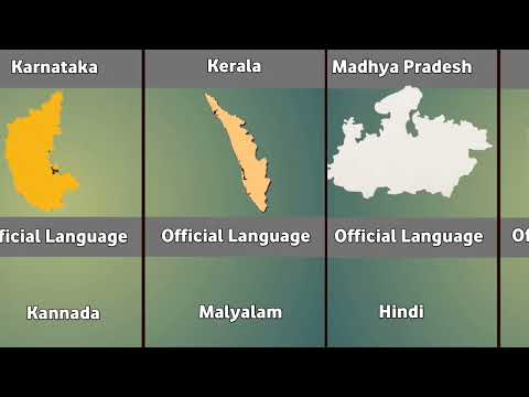 Official language indian defferent state #indiastates #officiallanguage #viral