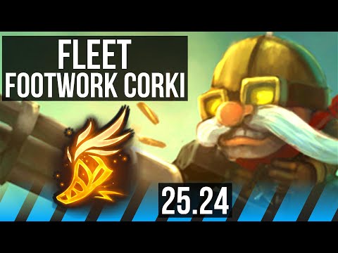 CORKI vs VIKTOR (MID) | Fleet Footwork | KR Diamond | 25.24