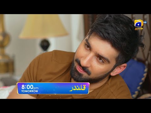 Qalandar Episode 21 Promo | Tomorrow at 8:00 PM On Har Pal Geo