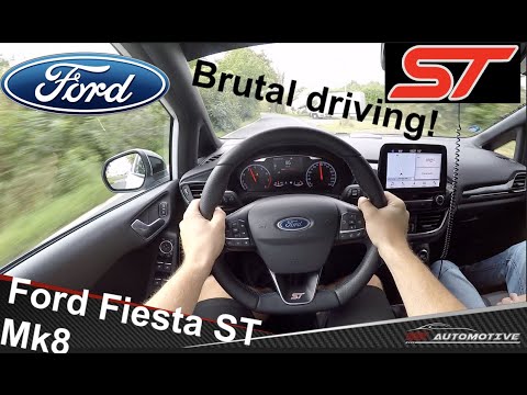 Ford Fiesta ST (2019) Brutal POV Test Drive + Acceleration 0 - 200 km/h