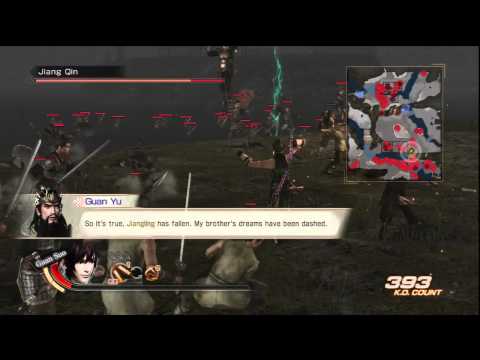Shu Story Mode Stage 3-3 (1) Battle of Fan Castle - Part 2 Dynasty Warriors 7 HD
