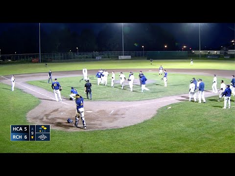 RCH wint thriller met een WALKOFF van Brooks tegen HCAW - Samenvatting