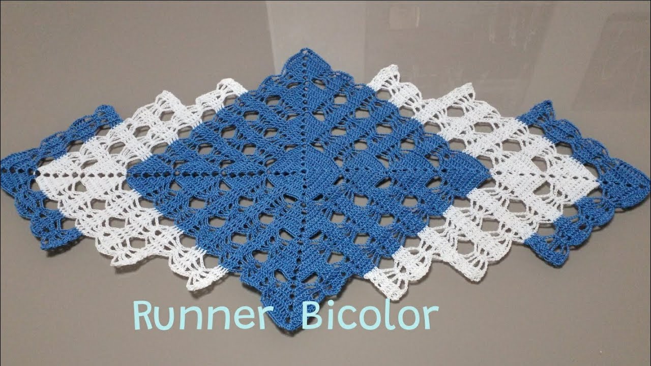 Runner Bicolor (Crochet)