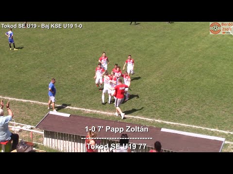 Tokod SE U19 - Baj KSE U19 3-0 (3-0) - Összefoglaló