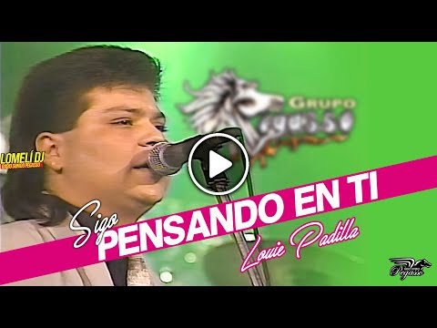 1993 - PENSANDO EN TI - Louie Padilla - con Pegasso de Emilio Reyna -