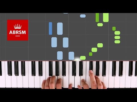Diversion / ABRSM Piano Grade 3 2019 & 2020, C:2 / Synthesia 'live keys' tutorial