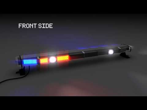 3D LED Emergency Lightbar