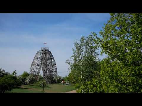 Rozhledna Doubravka je dřevěnou stavbou roku 2019