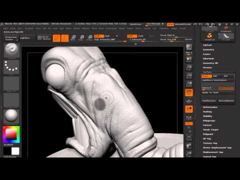 Introduction to ZBrush Tutorial 29
