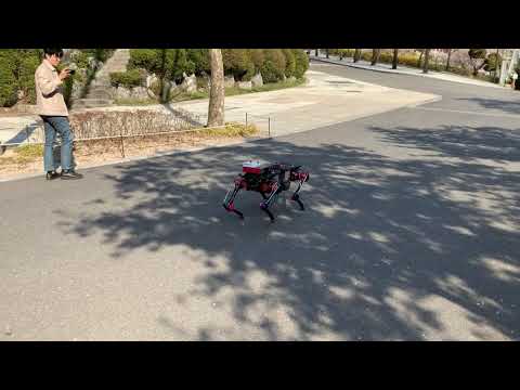 [PongBot-Q] walking test(2020.04.08)