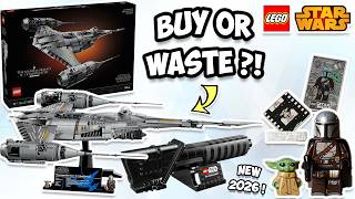 YouTube thumbnail: LEGO's $200+ N-1 Starfighter — Buy or Total Waste?