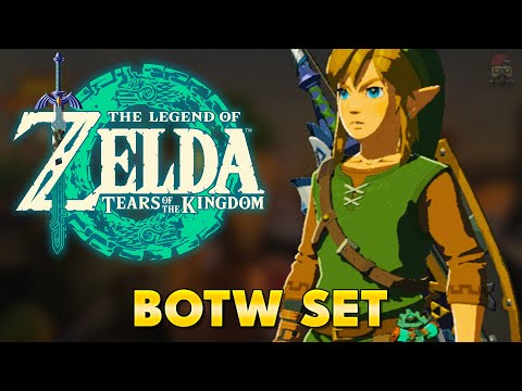Zelda Tears of the Kingdom - How to get Breath of the Wild Set (Location - No amiibo)