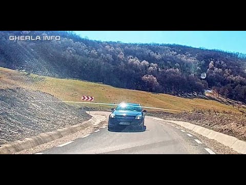 Pe serpentinele nou asfaltate de la Mintiu Gherlii - Țop (Cluj) 03 2023