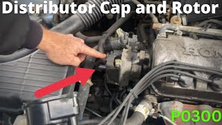 How to Replace Ignition Distributor Cap and Rotor Honda Civic