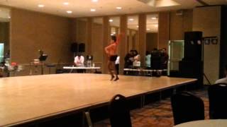 West Texas Salsa Festival 2014 - Julissa Garcia - Salsa Lady Styling routine
